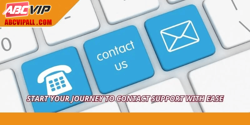 Start your journey to contact support with ease