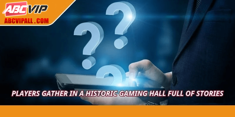 Players gather in a historic gaming hall full of stories