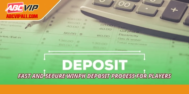Fast and secure WINPH deposit process for players