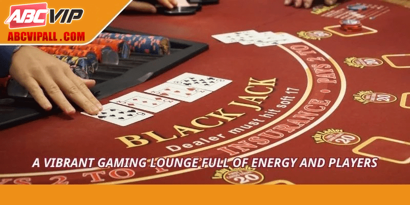 A vibrant gaming lounge full of energy and players